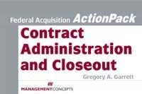 Contract Administration and Closeout (Actionpack)