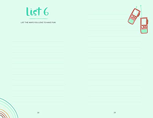 My 52 Lists Project: Journaling Inspiration for Kids!: A Weekly Guided Journal for Kids to Express Themselves and Practice Mindfulness, Gratitude and Self Love