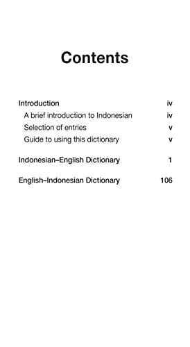 Periplus Pocket Indonesian Dictionary: Revised and Expanded (Over 12,000 Entries) (Periplus Pocket Dictionaries)