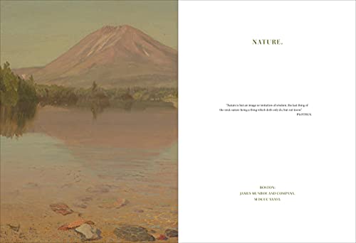Emerson's Nature and the Artists: Idea as Landscape, Landscape as Idea