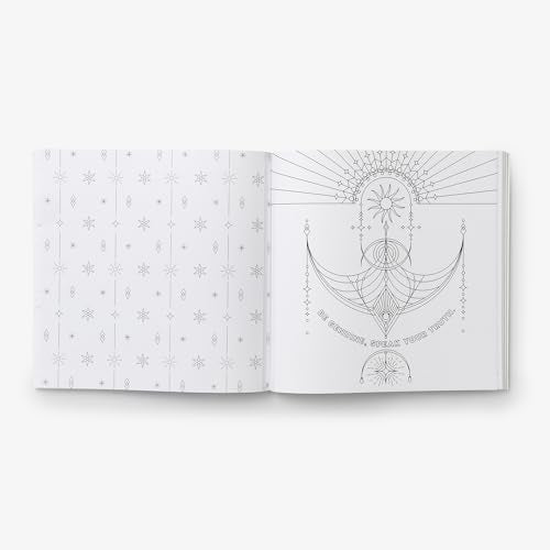 Mindful Coloring: 45 Mantras to Color and Contemplate: A Mindfulness Coloring Book