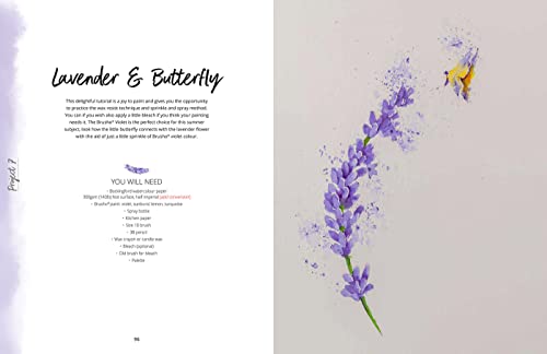 Painting with Brusho: Create vibrant & expressive paintings using watercolour ink powder