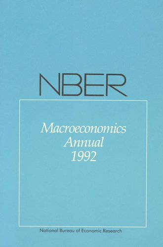 NBER Macroeconomics Annual 1992