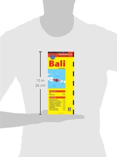 Bali Travel Map Ninth Edition (Periplus Travel Maps)