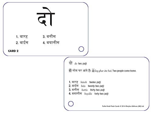 Hindi Flash Cards Kit: Learn 1,500 basic Hindi words and phrases quickly and easily! (Online Audio Included)