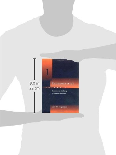 Econometrics, Vol. 1: Econometric Modeling of Producer Behavior