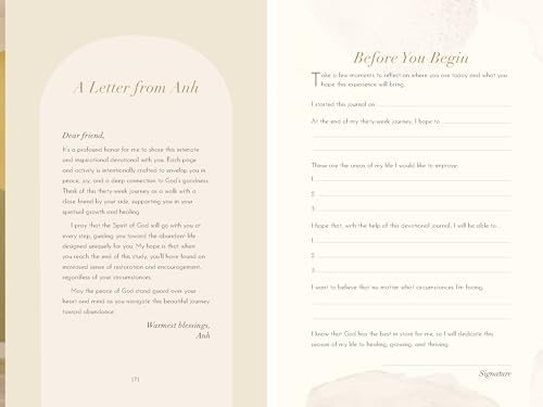 The Abundant Life Journal: A 30-Week Devotional for Mindfulness and Restoration