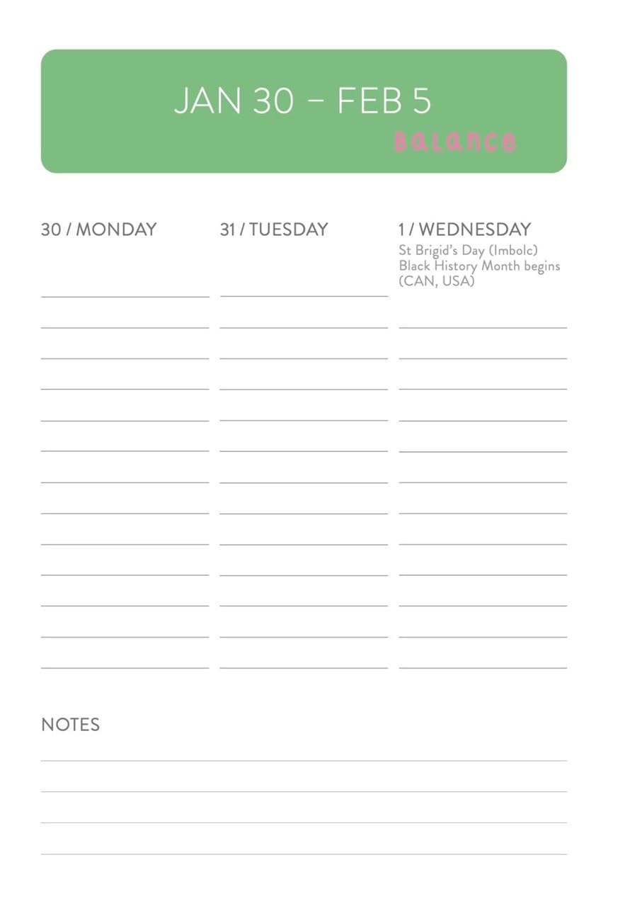 Every Day Matters 2024 Desk Diary: A Year of Inspiration for the Mind, Body and Spirit