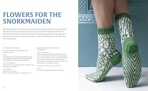 Knitted Moomin Socks: 29 original designs with charts