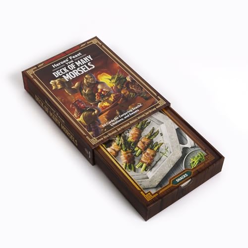 Heroes' Feast: The Deck of Many Morsels: 50 Cards for Conjuring Snacks, Libations, and Sweets (Dungeons & Dragons)