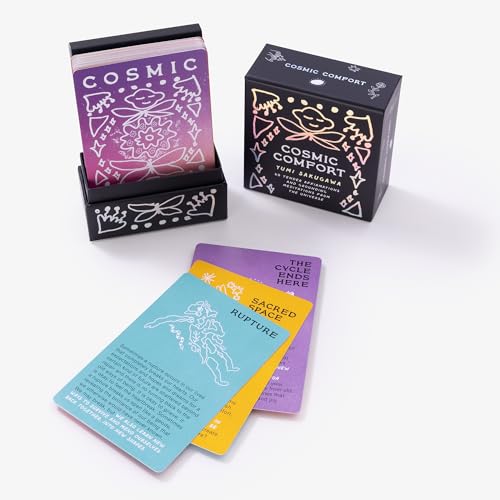 Cosmic Comfort: 50 Tender Affirmations and Grounding Meditations from the Universe: Meditation Cards