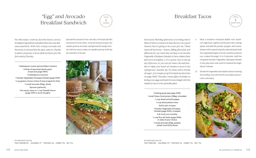 Plantifully Simple: 100 Plant-Based Recipes and Meal Plans for Health and Weight-Loss (A Cookbook)