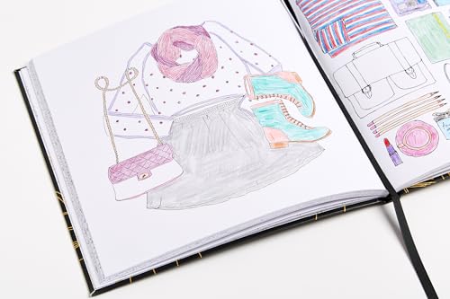 Paris Street Style: A Coloring Book (Street Style Coloring Books)
