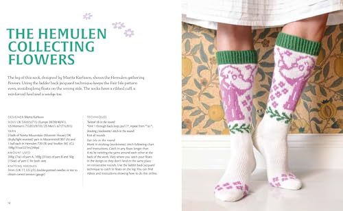 Knitted Moomin Socks: 29 original designs with charts