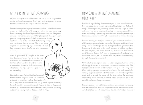 The Intuitive Drawing Journal: A Guided Journal for Processing Feelings and Emotions