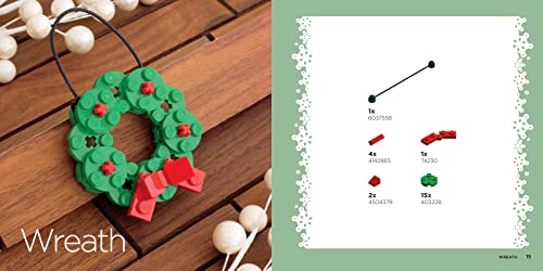The LEGO Christmas Ornaments Book: 15 Designs to Spread Holiday Cheer