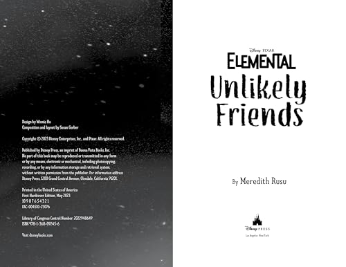 Disney/Pixar Elemental Unlikely Friends