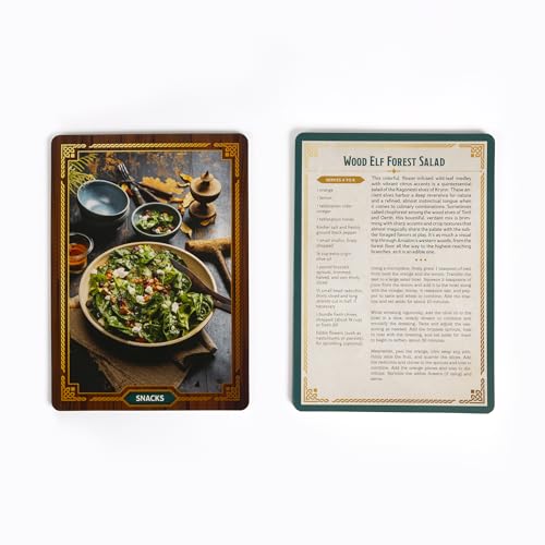 Heroes' Feast: The Deck of Many Morsels: 50 Cards for Conjuring Snacks, Libations, and Sweets (Dungeons & Dragons)