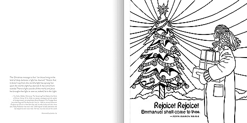 The Holly and the Ivy: A Coloring Book Celebrating the Wonder and Joy of Christmas