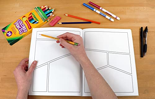 Blank Comic Book: Draw Your Own Manga! (84 Blank Pages of 21 Different Templates)
