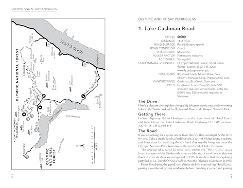 Wild Roads Washington, 2nd Edition: 80 Scenic Drives to Camping, Hiking Trails, and Adventures