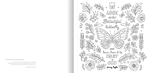 For the Beauty of the Earth: A Coloring Book to Celebrate the Wonder of Creation: A Nature Coloring Book