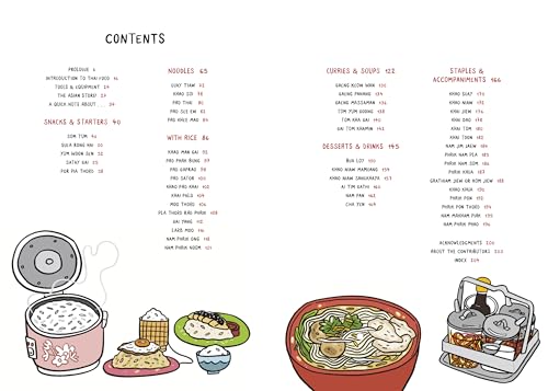 Noodles, Rice, and Everything Spice: A Thai Comic Book Cookbook