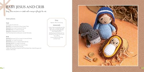 Mini Amigurumi Nativity: Crochet the Christmas story