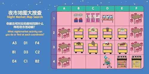Night Market - Simplified: A Bilingual Book in English and Mandarin with Simplified Characters and Pinyin (Bitty Bao)