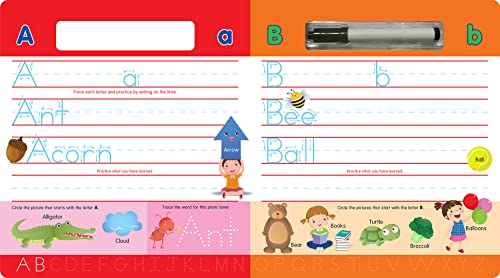 ABCs Write-On and Wipe-Off: Learn How to Write the Alphabet