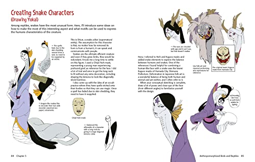 A Guide to Drawing Manga Fantasy Furries: and Other Anthropomorphic Creatures (Over 700 illustrations)