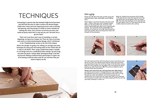 Nature Imprinted: A complete guide to lino printing, with 10 nature inspired designs