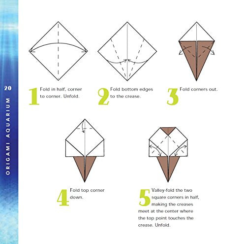 Origami Aquarium Kit: Aquatic fun for everyone!: Kit with Two 32-page Origami Books, 20 Projects & 98 Origami Papers: Great for Kids & Adults!