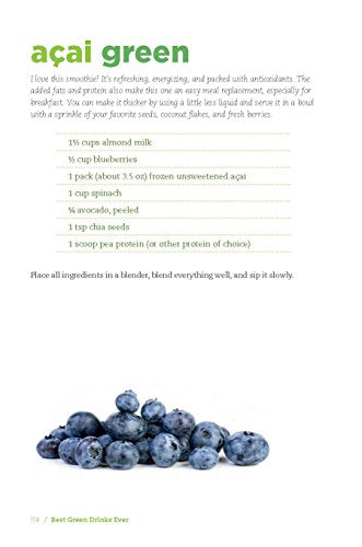Best Green Drinks Ever: Boost Your Juice with Protein, Antioxidants and More (Best Ever)