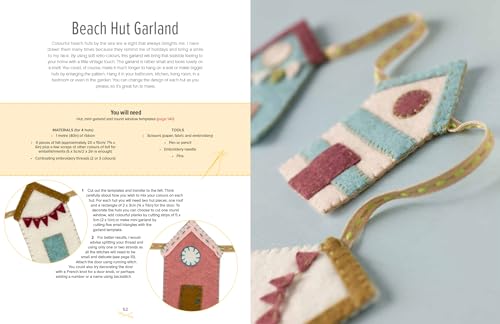 A Year of Felt Decorations: Easy-to-sew accessories for every season
