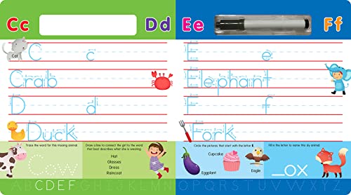 ABCs Write-On and Wipe-Off: Learn How to Write the Alphabet