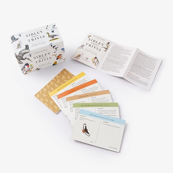 Sibley Birder's Trivia: A Card Game: 400 Questions to Test Every Birder's Knowledge (Ultimate Trivia Card Games)
