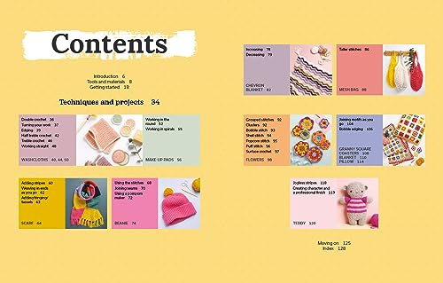 Beginner's Guide to Crochet, The: Easy techniques and 8 fun projects