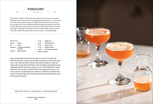 The Bartender's Manifesto: How to Think, Drink, and Create Cocktails Like a Pro