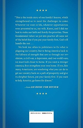Go Home for Dinner: Advice on How Faith Makes a Family and Family Makes a Life