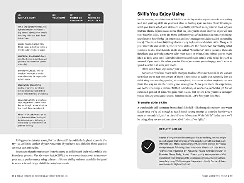 What Color Is Your Parachute? for Teens, Fourth Edition: Discover Yourself, Design Your Future, and Plan for Your Dream Job (Parachute Library)