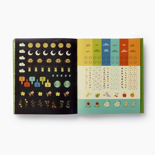 What's Inside a Garden? Stickerology: 500+ Stickers of Blooms, Butterflies, Birds, and More; Stickers for Gardeners, Nature-Lovers, and More; Stickers for Journals, Water Bottles, and Laptops