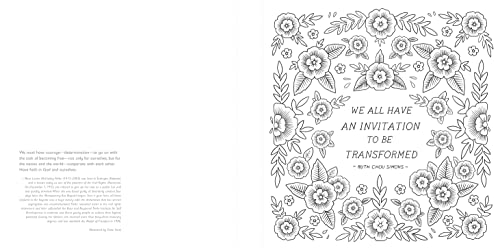 Courage, Dear Heart: A Coloring Book of Empowering Words from Inspirational Women