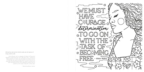 Courage, Dear Heart: A Coloring Book of Empowering Words from Inspirational Women