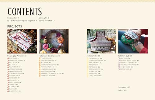 Half Yard Autumn Collection: Debbie's top 40 Half Yard sewing projects for fall sewing