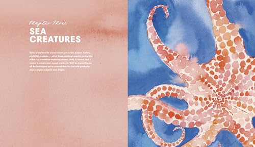 Everyday Watercolor Seashores: A Modern Guide to Painting Shells, Creatures, and Beaches Step by Step