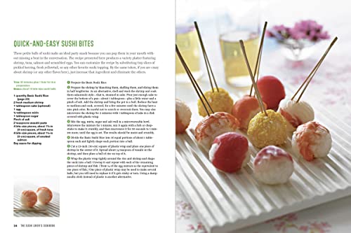 The Sushi Lover's Cookbook: Easy to Prepare Sushi for Every Occasion