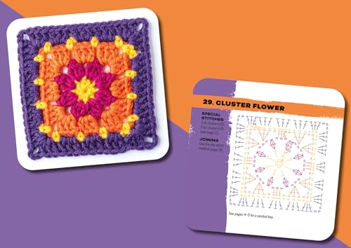 The Granny Square Card Deck: 50 mix and match designs