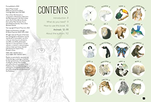 Draw 100: Animals: From basic shapes to amazing drawings in super-easy steps