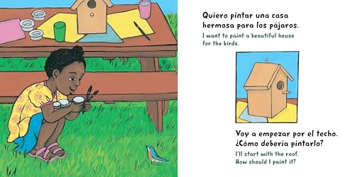Una hermosa casa para pájaros / A Beautiful House for Birds (Spanish Bilingual Edition) (Storytelling Math)